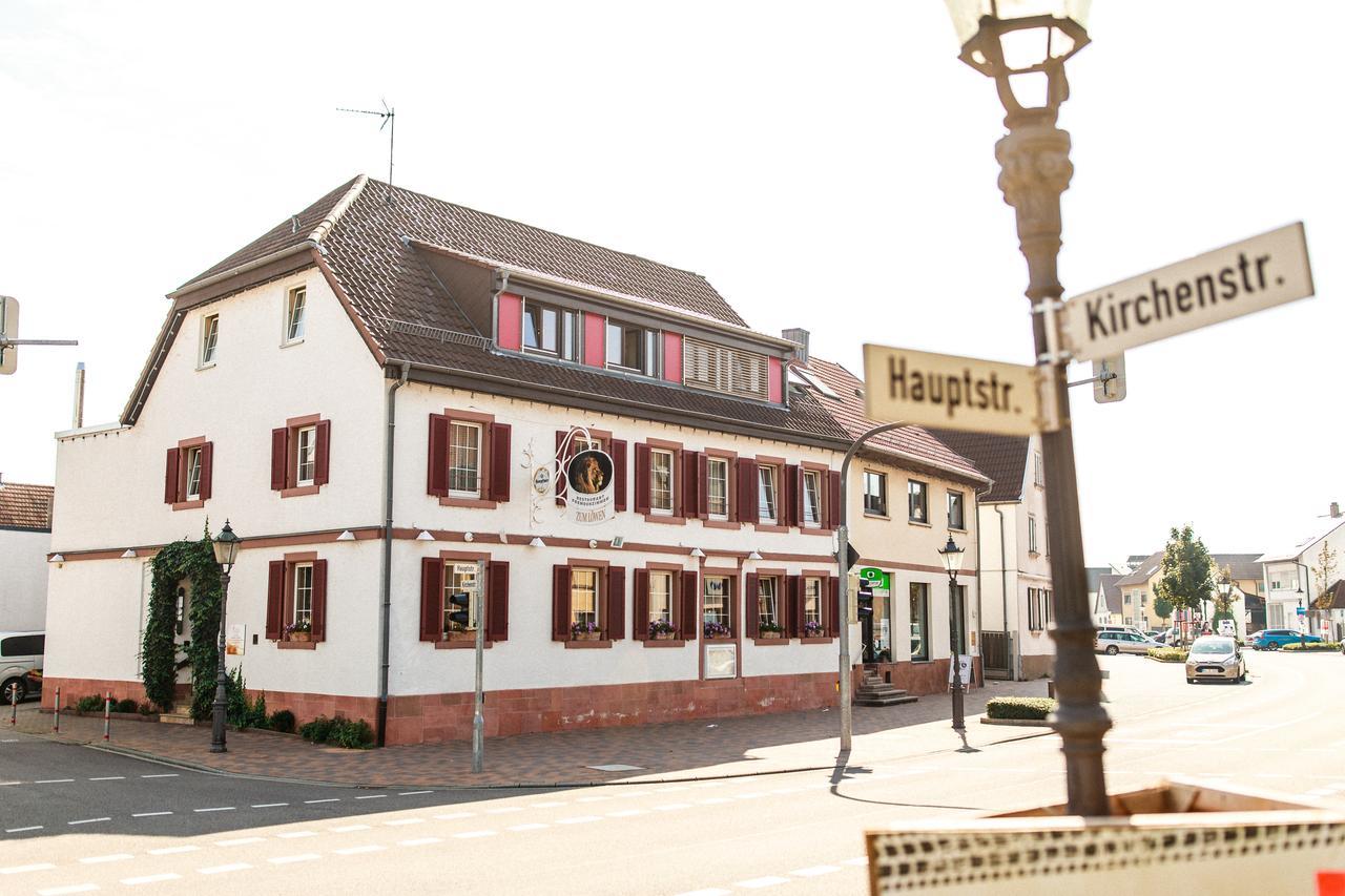 Hotel Loewen Eggenstein-Leopoldshafen Dış mekan fotoğraf